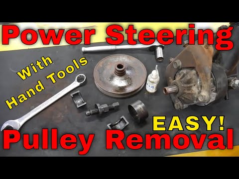Homemade Power Steering Pulley Puller
