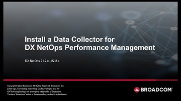 Install a Data Collector for DX NetOps Performance Management