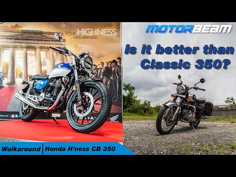 Is The Honda H'ness CB350 Better Than The Classic 350? | MotorBeam