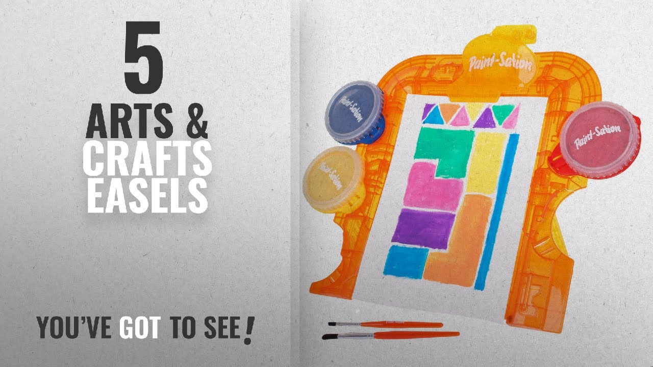 Top 10 Arts & Crafts Easels [2018]: Paint-Sation Mess Free Kids Paint - Easel
