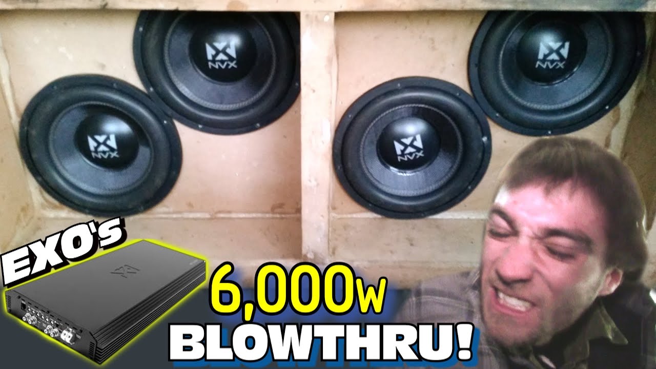 NVX Subwoofers | 4th Order Bandpass Box 