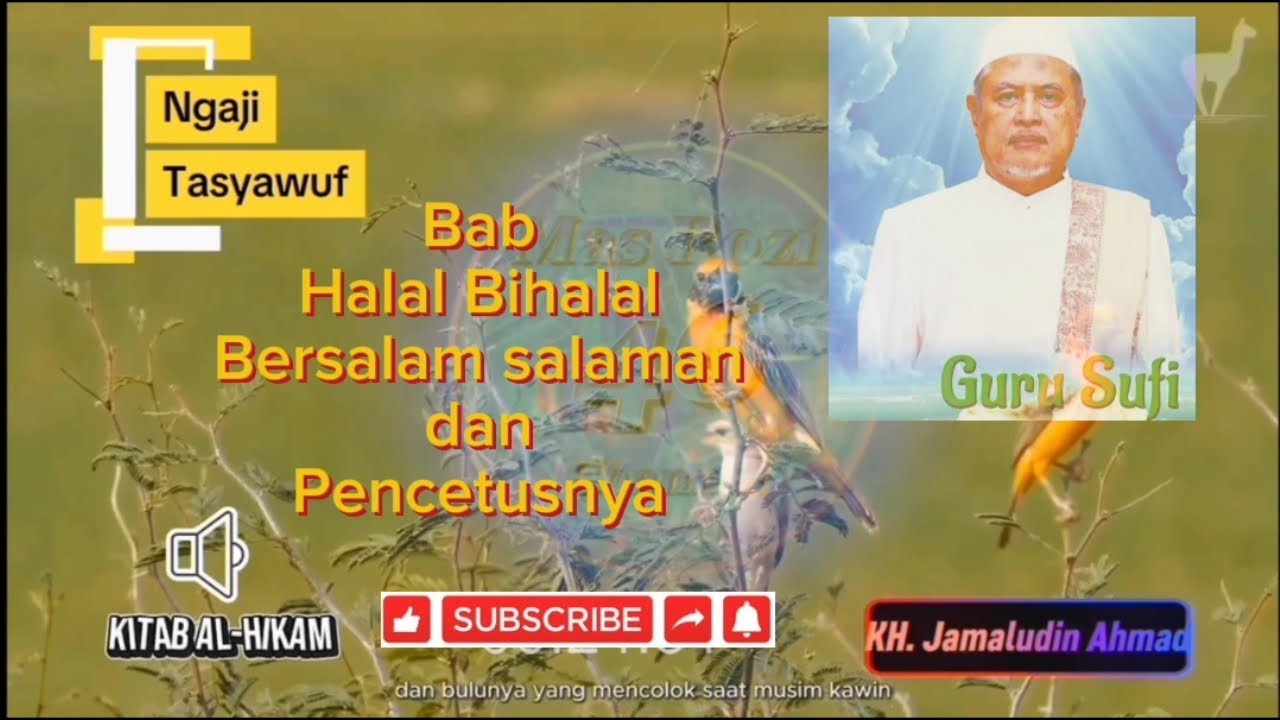 Ngaji roso #Halal Bihalal Bersalam salaman @KH. Jamaludin Ahmad