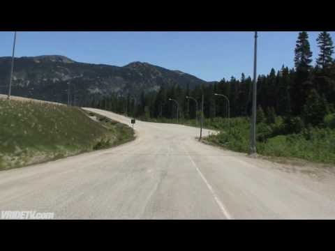 Motorcycle riding in British Columbia in HD with V...