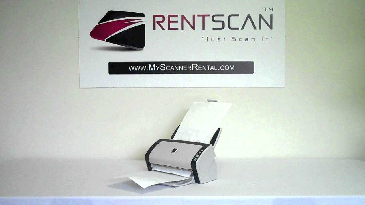 RentScan High Speed Document Scanner Rentals Baby Stack Solution