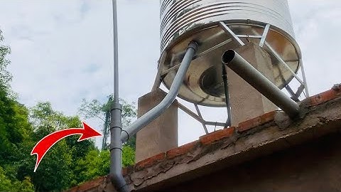 Cách Lắp Ống Nước PVC Nhà Tắm Nhà Vệ Sinh Nước Mạnh Gấp Đôi #pvc  Mẹo Vặt TV