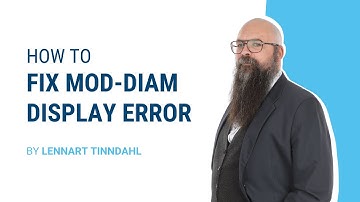 SOLIDWORKS TUTORIAL: How to fix MOD-DIAM Display Error