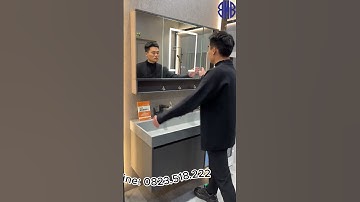 Tạo Không Gian Tinh Tế Với Tủ Chậu Lavabo Hiện Đại #thietbivesinhcaocap #thiếtbịvệsinh#thietbivesinh