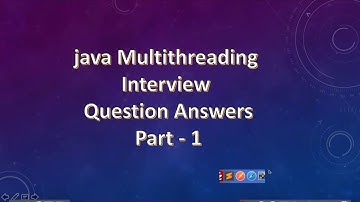 Multithreading Question | Java Questions