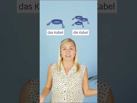 Deutsch lernen: Singular