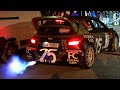 PURE GROUP B, GROUP A, WRC CAR SOUND LAUNCH CONTROL and FLAMES 13° Rally legend 2015