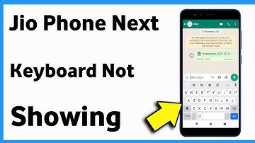 Jio Phone Next Keyboard Not Showing | Jio Mobile Next Keyboard Problem