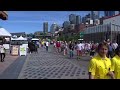 Team USA fans march to Seattle Stadium to take on Australia in the World Cup
