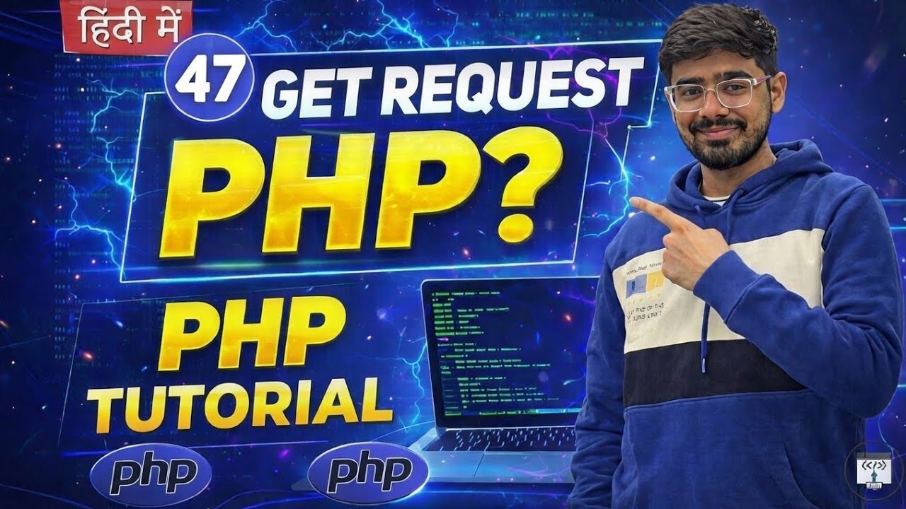 #47 PHP Tutorial in Hindi | $_GET Method Explained - YouTube