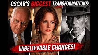 THE BIGGEST TRANSFORMATIONS! 🚨🎭 Nicole Kidman, Cillian Murphy & More Revealed