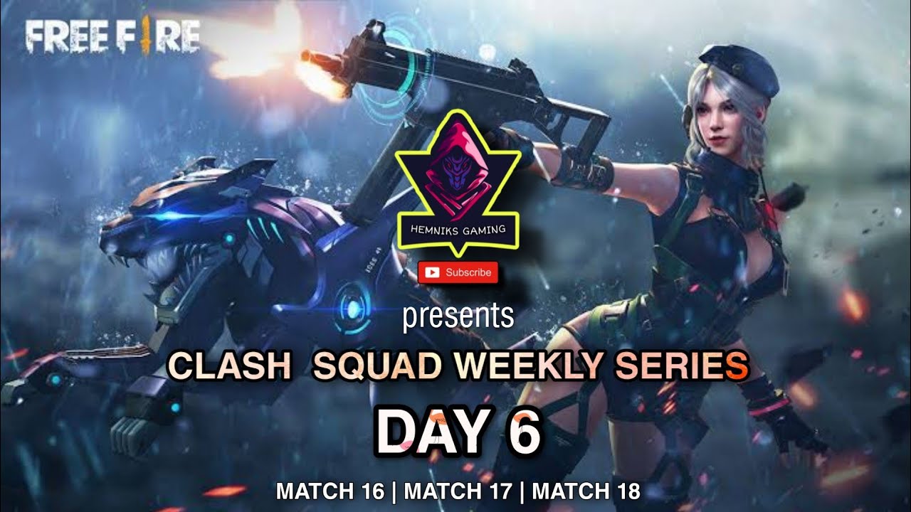 HEMNIKS GAMING CLASH SQUAD WEEKLY SERIES 🔥|  HGCSS | DAY 6 | HemNiks Gaming