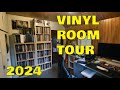 Vinyl room tour 2024  collection vinyles  matriel hifivido  pc