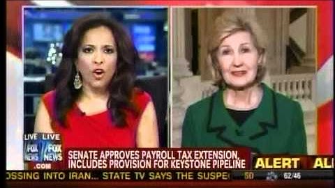 Sen. Hutchison Discusses Payroll Tax Cut, Keystone XL Pipeline on Fox News