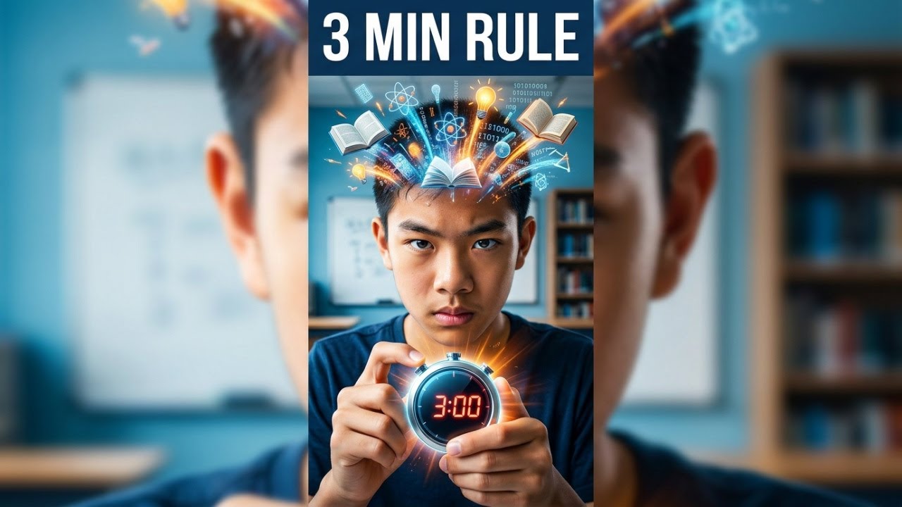 the 3 minute rule students don't know about - YouTube
