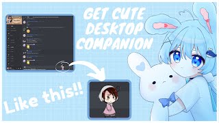 Cute Desktop Companion│Shimeji│Make your desktop look Cute│Join our DISCORD│Elvira screenshot 3