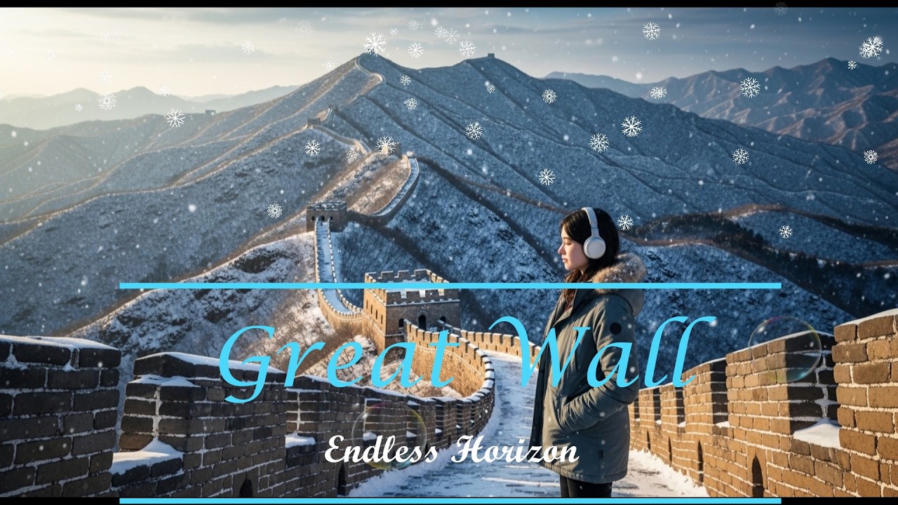 Great Wall of China ❄️ Chill Lofi with English Lyrics｜Endless Horizon Mood