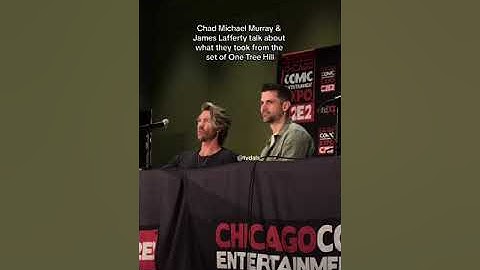 Chad Michael Murray & James Lafferty One Tree Hill panel C2E2 convention | Nathan Scott Lucas Scott