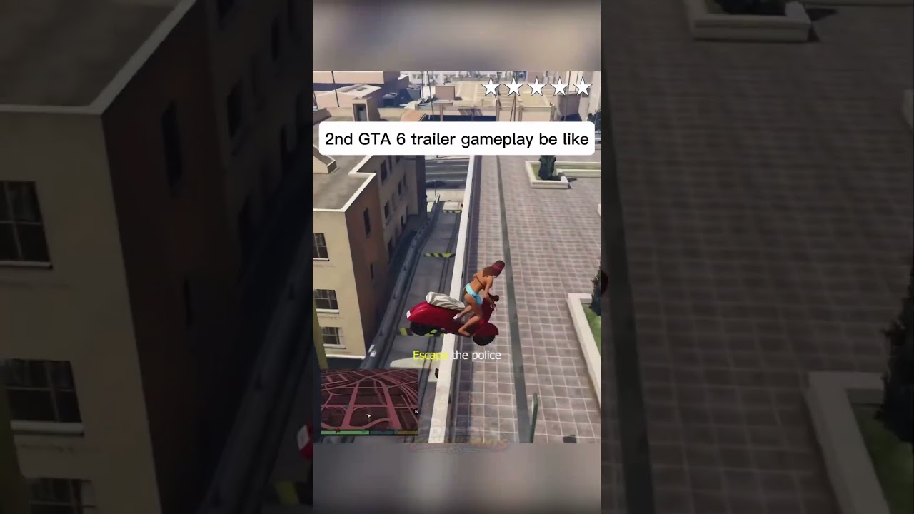 The FUNNIEST GTA 6 Trailer Clips &amp; Florida Man Chaos! 🤣🌴#gaming #gta #gta5 #shorts