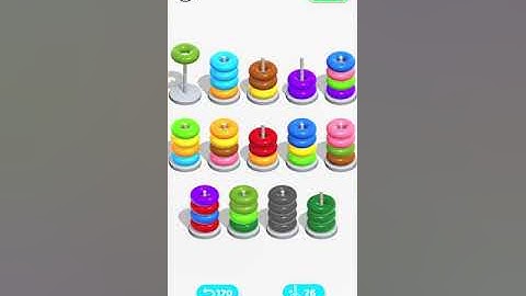 Color Hoop Stack - level 487