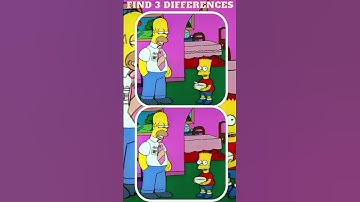 Find 3 Differences Simpsons #9