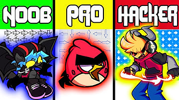 FNF Character Test | Gameplay VS Playground | dAIX, Red(Angry Birds), Beepie | FNF Mods