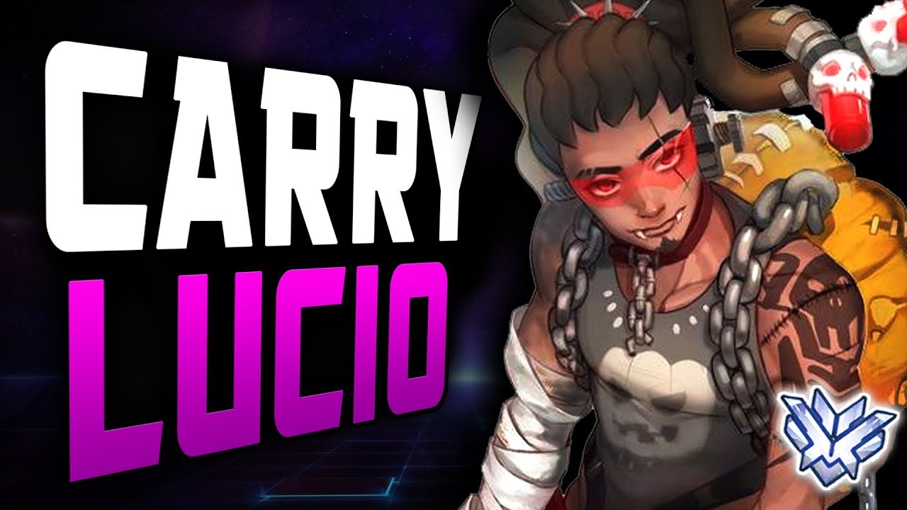 Funny Astro Carry Lucio - 4377 SR! 41 ELIMS! [ OVERWATCH SEASON 13 TOP 500 ]