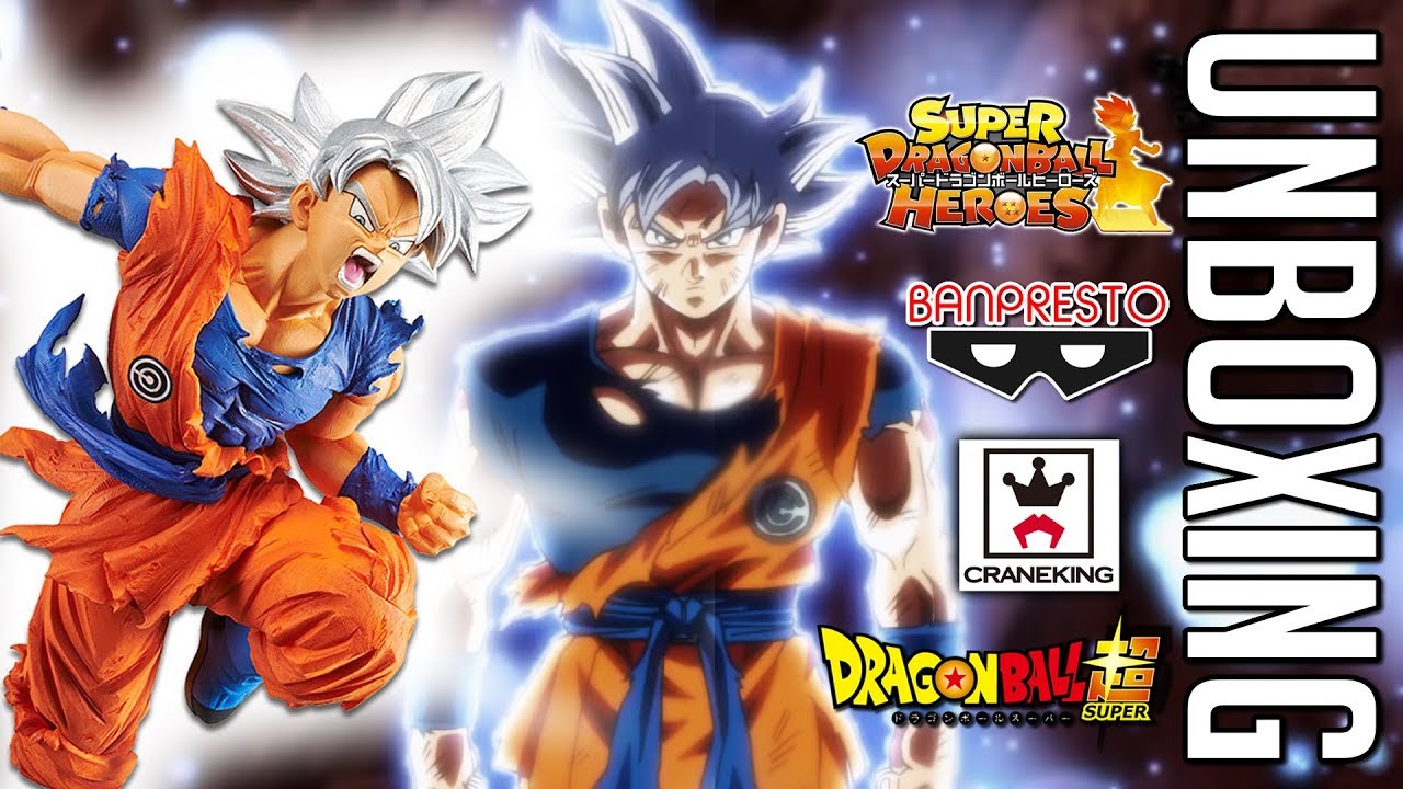 vol 4 fois sans frais DRAGON BALL HEROES MASTERED ULTRA INSTINCT FIGURE UNBOXING!