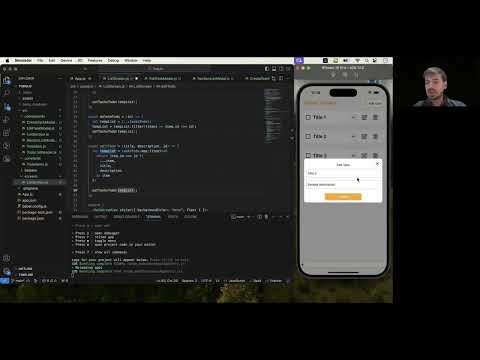 React Native Tutorial #32: Completing Edit To-Do Functionality – Final Touches & Logic 💾