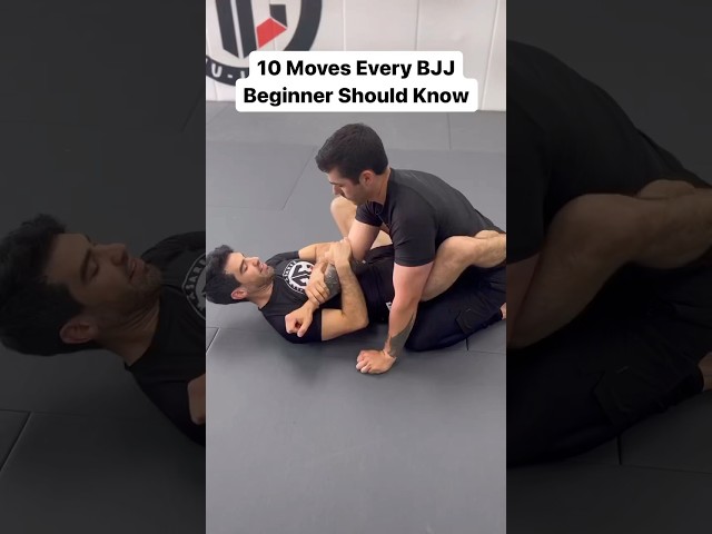 Top 10 BJJ Moves Every Beginner Should Know #martialarts #mma #jiujitsu