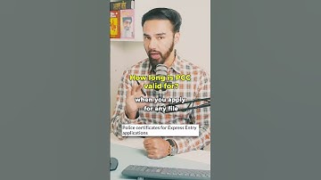How long is PCC valid for #jassidhandian #english #canada