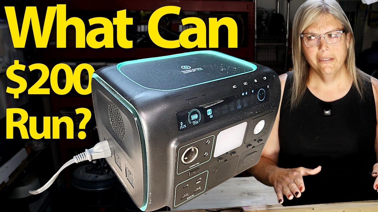 Portable Solar Generator Power Station Review - NJOYNOOK (joyNnook