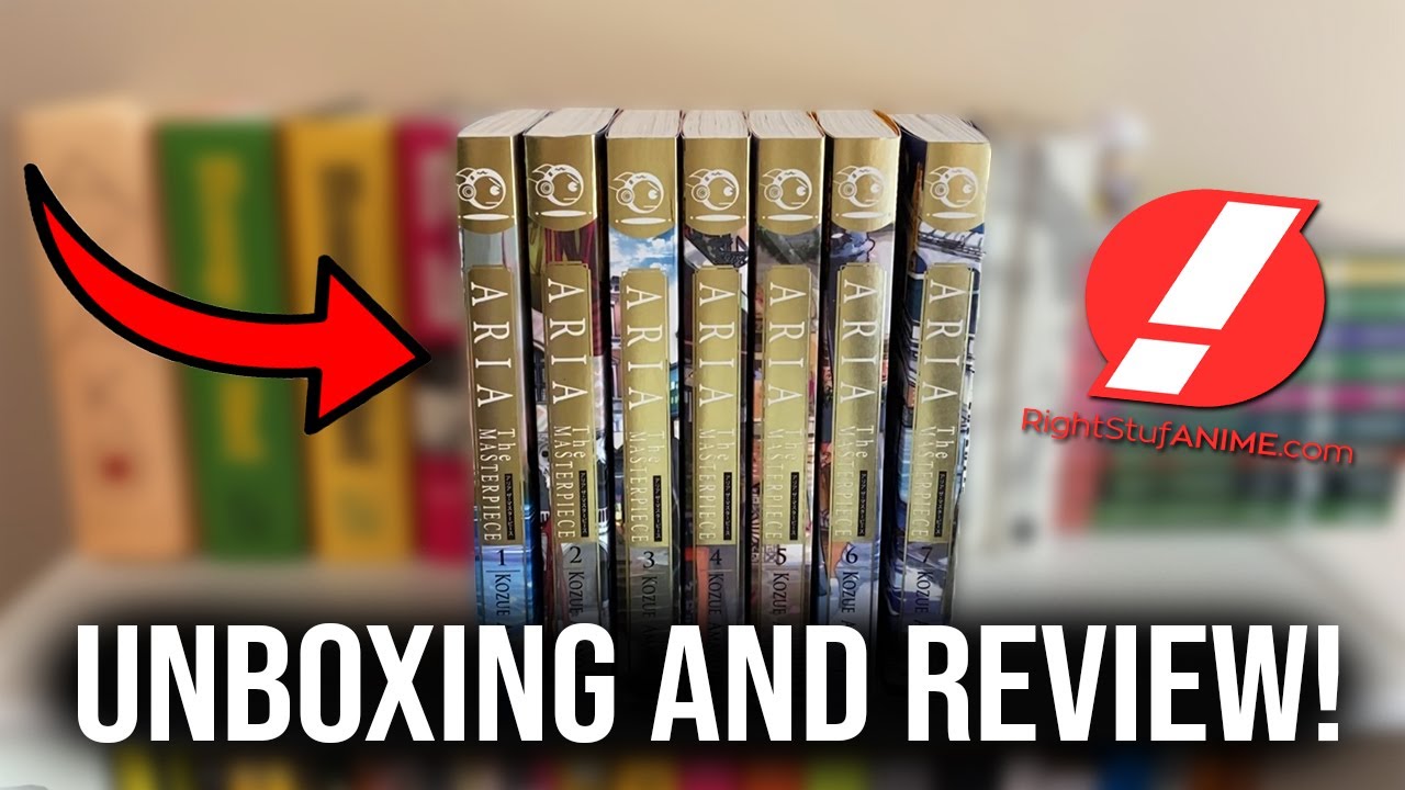 Aria The Masterpiece Manga Unboxing and Review! YouTube