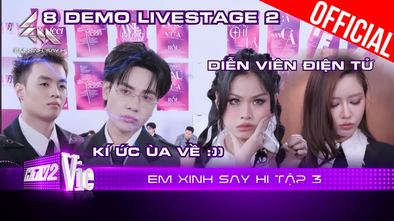 Lộ diện 8 demo livestage 2, Negav Quang Hùng kí ức ùa về với màn đấu giá bài hát | Em Xinh Say Hi