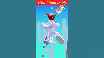 🤣 Blob Runner Funny Game #trending #viralgame #mobilegame #gaming #gameplay