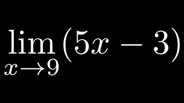 Basic Calculus Limit Example with Line