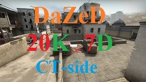 CSGO demo (DaZeD) iBUYPOWER vs Cloud9 dust2 ESEA season 17