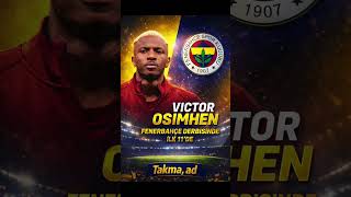 Osimhen Derbide İlk 11’de! Gözler Dev Maçta #galatasaray #süperlig #fenerbahçe #derbi #osimhen
