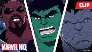 hulk s halloween monster clash hulk agents s m s h atmarvelhq