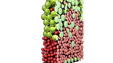 Particle Segregation in Dense Granular Flows: Supplemental Video 3