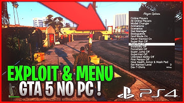 PS4 JAILBREAK : Exploit & Mod Menu GTA 5 * NO PC * ( PS4 JAILBREAK 5.05 )