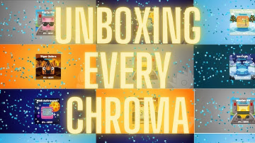 Unboxing EVERY CHROMA In Blooket