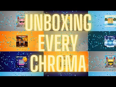 Unboxing Every Chroma In Blooket