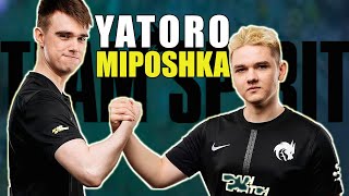 YATORO и MIPOSHKA рвут паблик за победу!  DOTA 2 MIPOSHKA YATORO