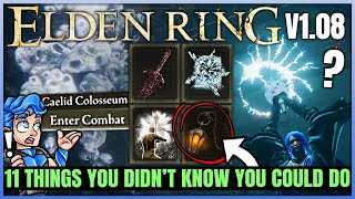 11 New Secrets You Didn't Know About in Elden Ring - DLC Confirmed!? & Weapon Reveal - Tips & More!