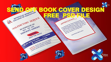 How to Design a Send Off Book Cover in Photoshop | Easy Step by Step Tutorial