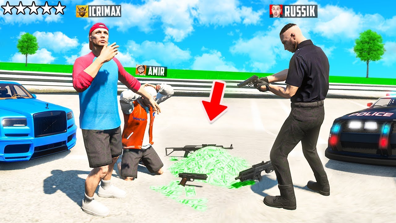 Ein TAG als HILFREICHER POLIZIST in GTA 5 RP!